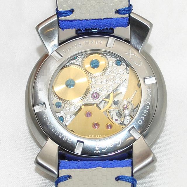 ガガミラノ コピー MANUALE マニュアーレ マヌアーレ 48mm ブルー 5010 VINTAGE